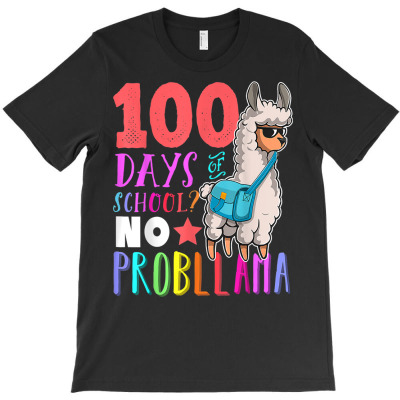 No Probllama Llama T-shirt Designed By Bariteau Hannah