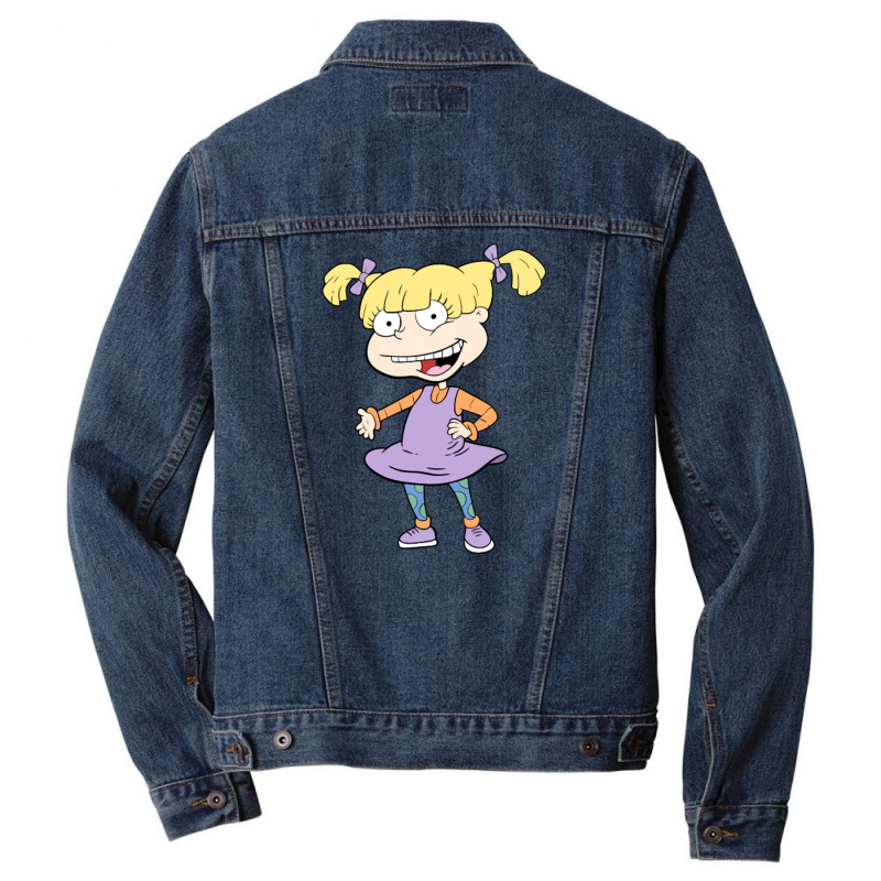 Angelica   Rugrats Men Denim Jacket by meritanila | Artistshot