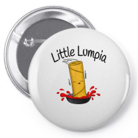 Cute Little Lumpia Filipino Spring Roll Kids Kawaii Food T Shirt Pin-back Button | Artistshot