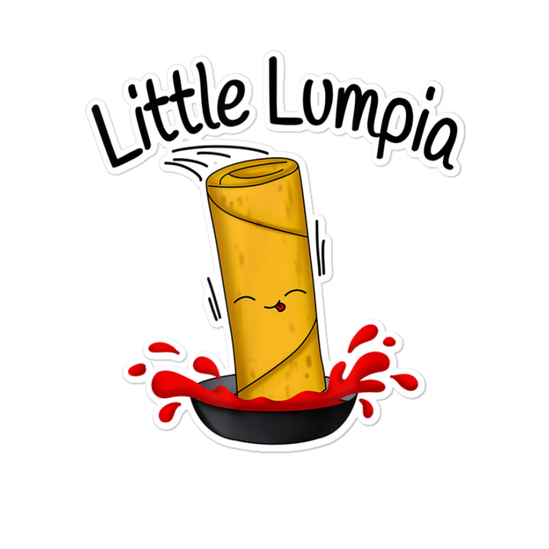 Cute Little Lumpia Filipino Spring Roll Kids Kawaii Food T Shirt Sticker | Artistshot