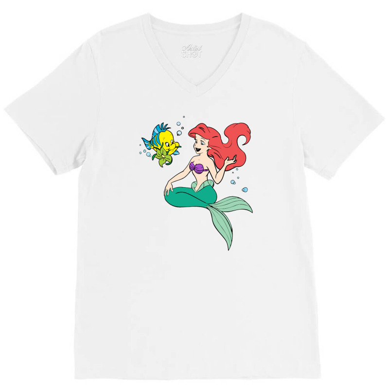 Ariel V-Neck Tee by meritanila | Artistshot