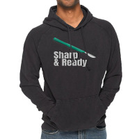 Sharp And Ready Scalpel T Shirt Vintage Hoodie | Artistshot