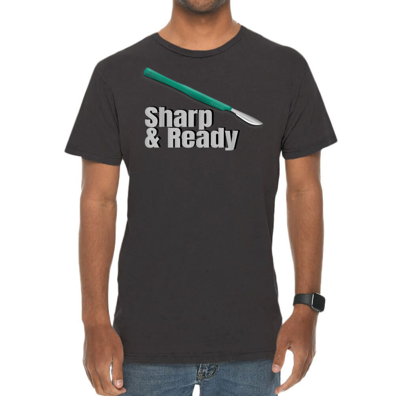 Sharp And Ready Scalpel T Shirt Vintage T-shirt | Artistshot