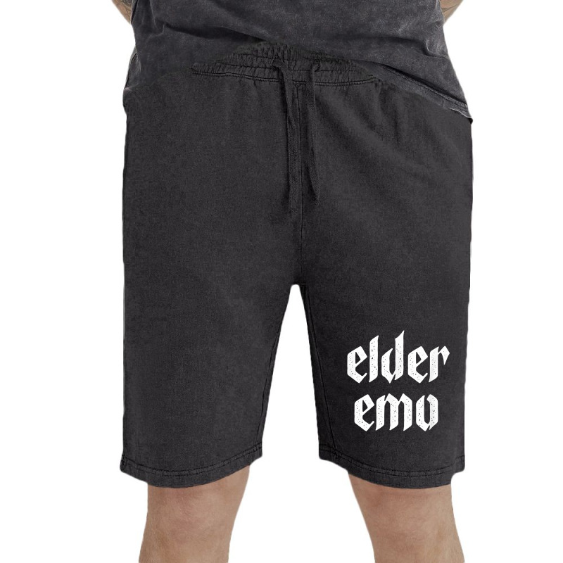 Elder Emo. For Old Fans Of Emo Music. Alternative Scene T Shirt Vintage Short | Artistshot