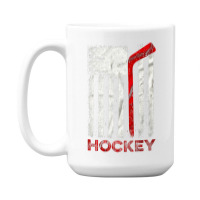 Usa Flag Hockey, American Team Hockey Usa Flag, Usa Hockey Fan, Usa Fl 15 Oz Coffee Mug | Artistshot