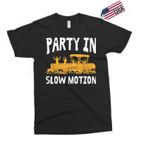 Party In Slow Motion   Pontoon Boat Captain Mens Lake T Shirt Exclusive T-shirt | Artistshot