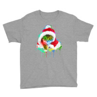 Merry Christmas Cat Youth Tee | Artistshot