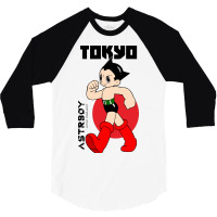 Atom Boy 3/4 Sleeve Shirt | Artistshot