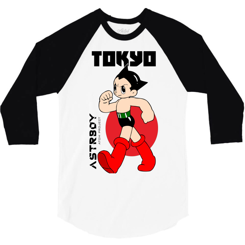 Atom Boy 3/4 Sleeve Shirt | Artistshot