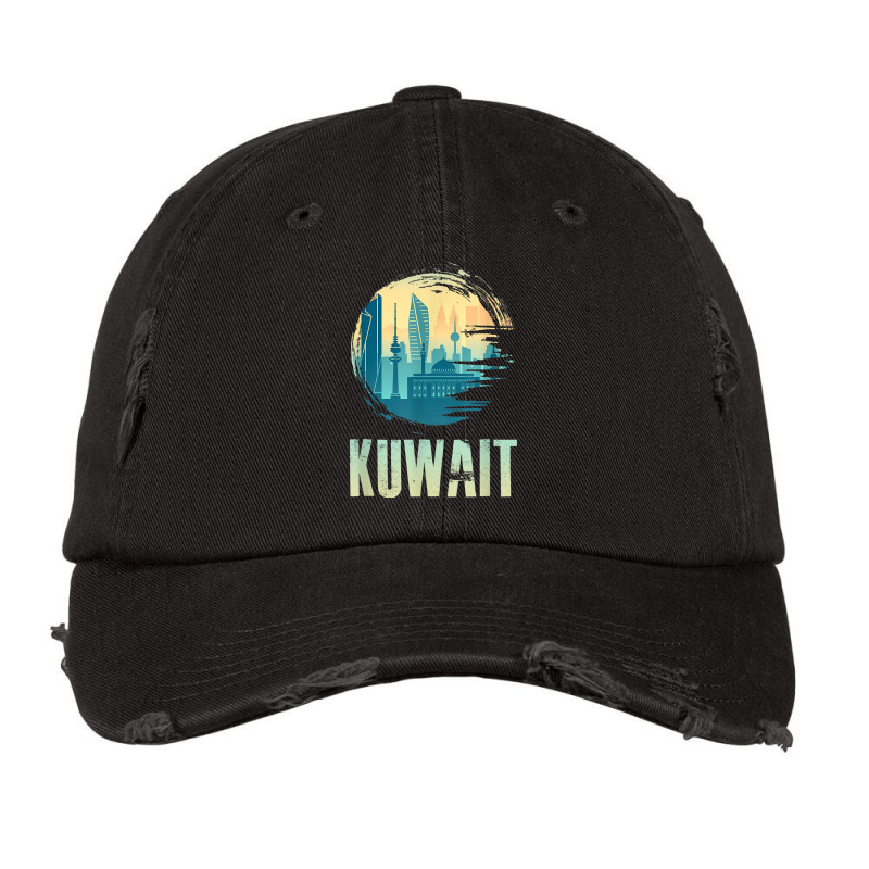 Visit Kuwait! Wanderlust, Famous Cities, Travelling T Shirt Vintage Cap by BrandalynSaetern | Artistshot