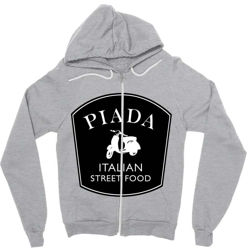 Piada Italian Street Food Zipper Hoodie by Eun-Kyung | Artistshot