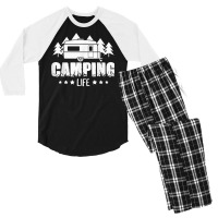 Campers Camping Season Camping Lovers Camping T Shirt Men's 3/4 Sleeve Pajama Set | Artistshot