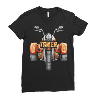 Triker Motortrike Motorcycle Trike Three Wheeler Biker Gift T Shirt Ladies Fitted T-shirt | Artistshot