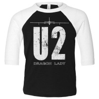 U 2 Dragon Lady Spy Plane T Shirt Toddler 3/4 Sleeve Tee | Artistshot