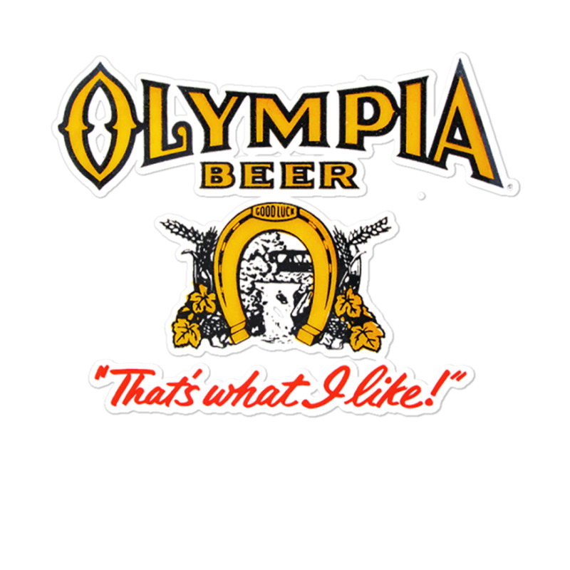 Olympia Beer Sticker By Cm-arts - Artistshot