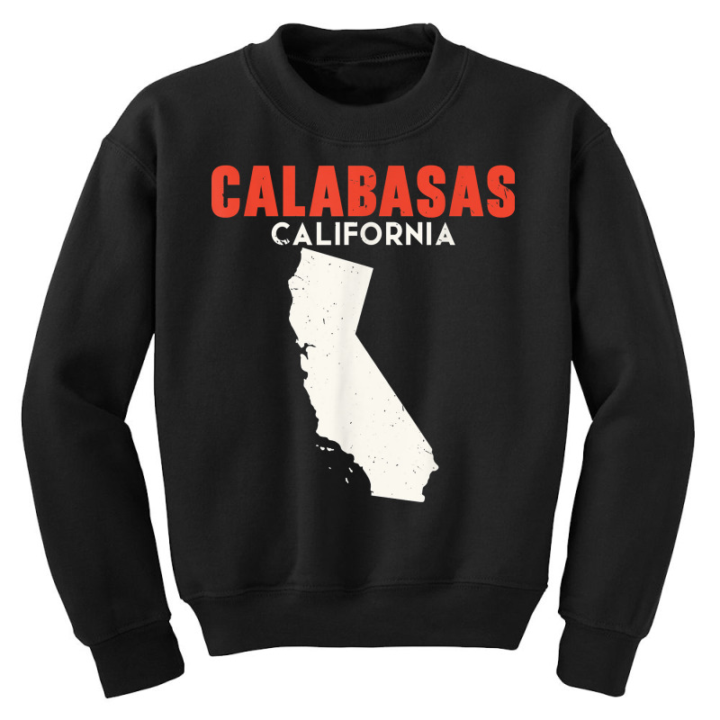 Calabasas California Usa State America Travel Californian T Shirt Youth Sweatshirt by spizerrleppleq | Artistshot