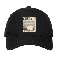 Camden Nutrition Facts Funny Name Humor Nickname T Shirt Adjustable Cap | Artistshot