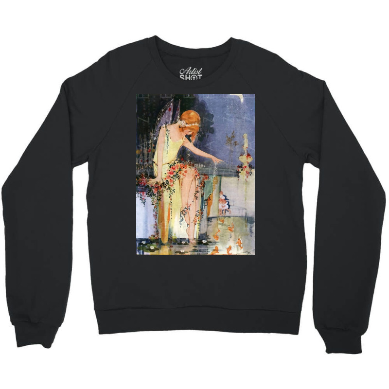 Flower Fairy Crewneck Sweatshirt | Artistshot