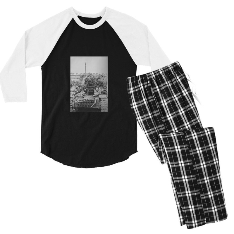 12th Ss Panzer Division Men's 3/4 Sleeve Pajama Set by naeshastores | Artistshot