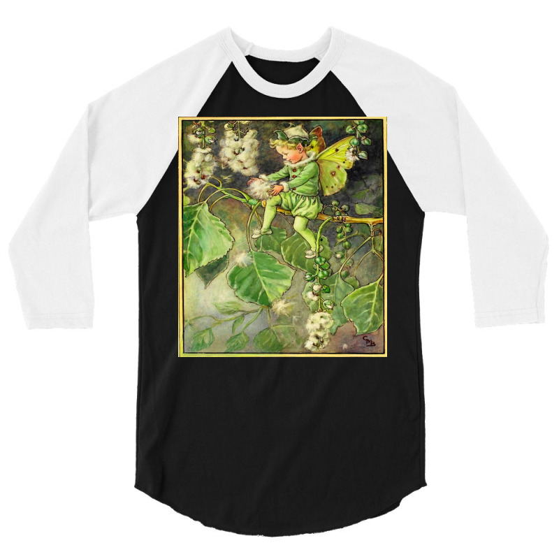 Cicely Mary Barker The Poplar Tree 3/4 Sleeve Shirt | Artistshot