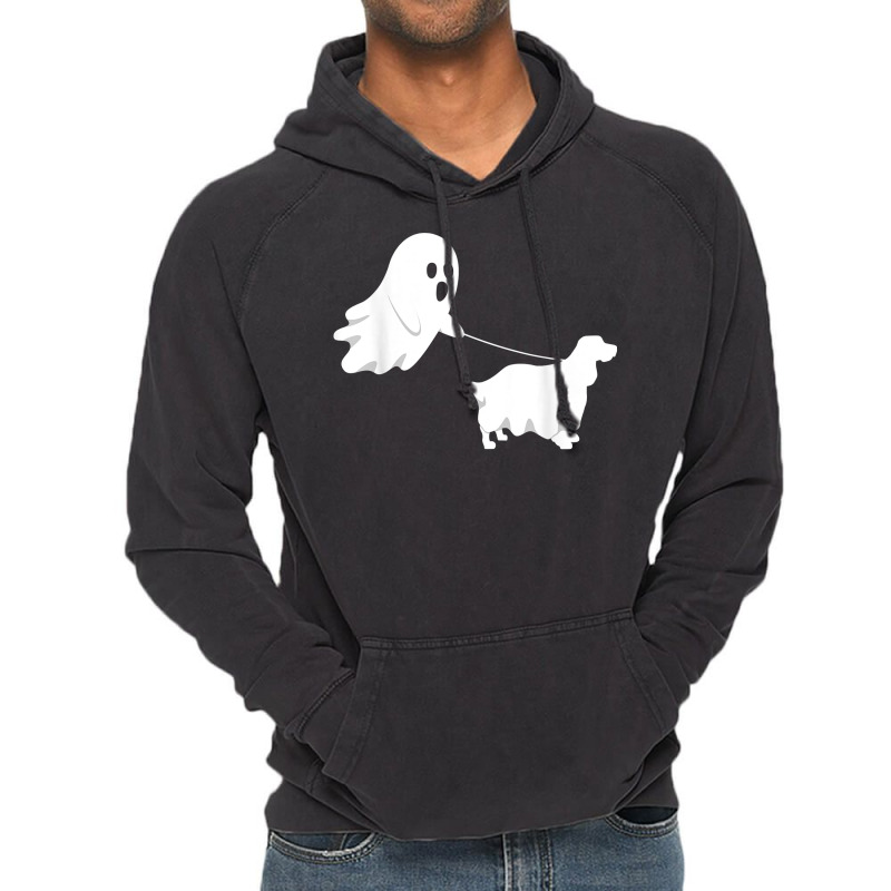 Ghost English Springer Spaniel Funny Boo Halloween Costume T Shirt Vintage Hoodie | Artistshot