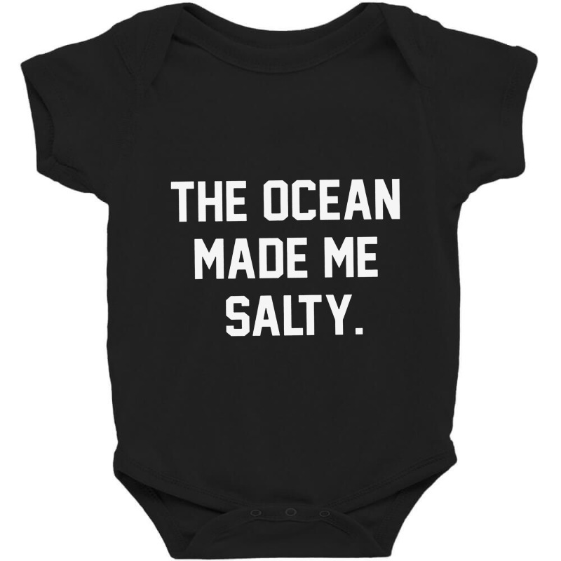 Word Of The Ocean Salty Baby Bodysuit | Artistshot