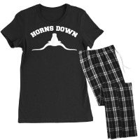 Horns Down Horns Down Texas Tuck Fexas T Shirt Women's Pajamas Set | Artistshot