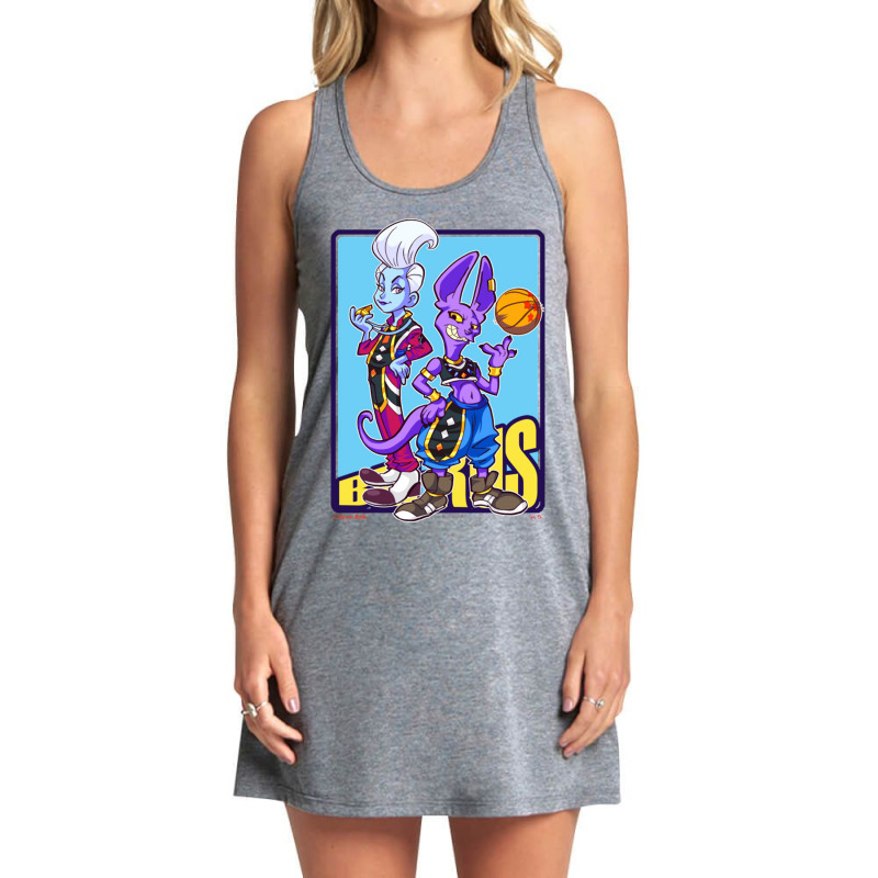 Dragonb Ball Beerus & Whis Tank Dress by Ha Thu | Artistshot