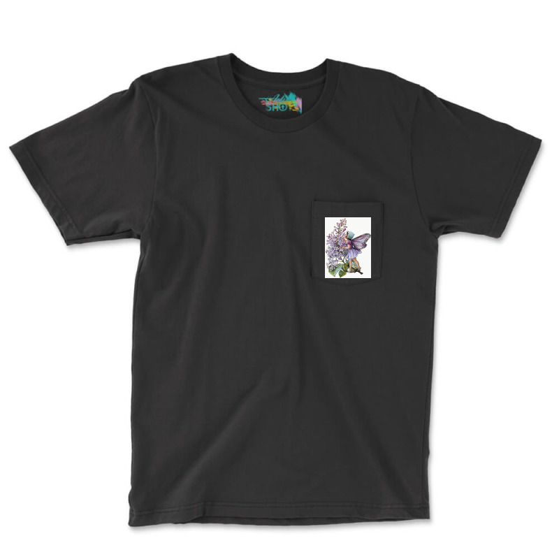 Lilac Fairy Pocket T-shirt | Artistshot