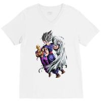 Gohan Beast And Orange Piccolo V-neck Tee | Artistshot