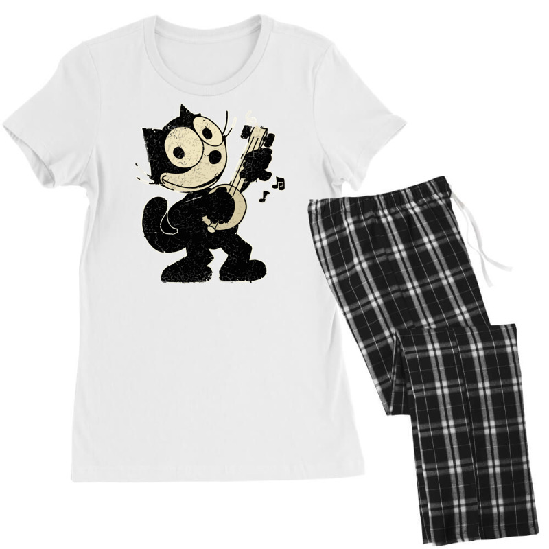 Urban Ladies Felix the Cat 2 Piece Pajama Set