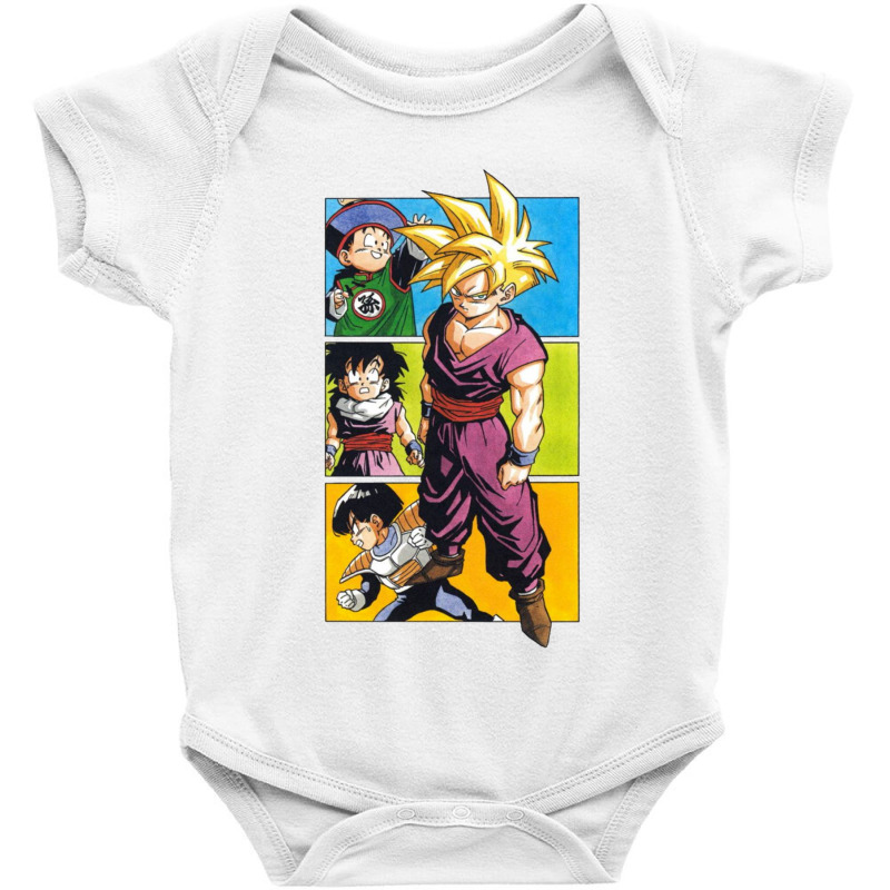 Gohan Baby Bodysuit by Ha Thu | Artistshot