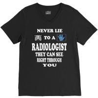 Radiologist Funny T Shirt Gift Idea Radiology Doctor Shirt V-neck Tee | Artistshot