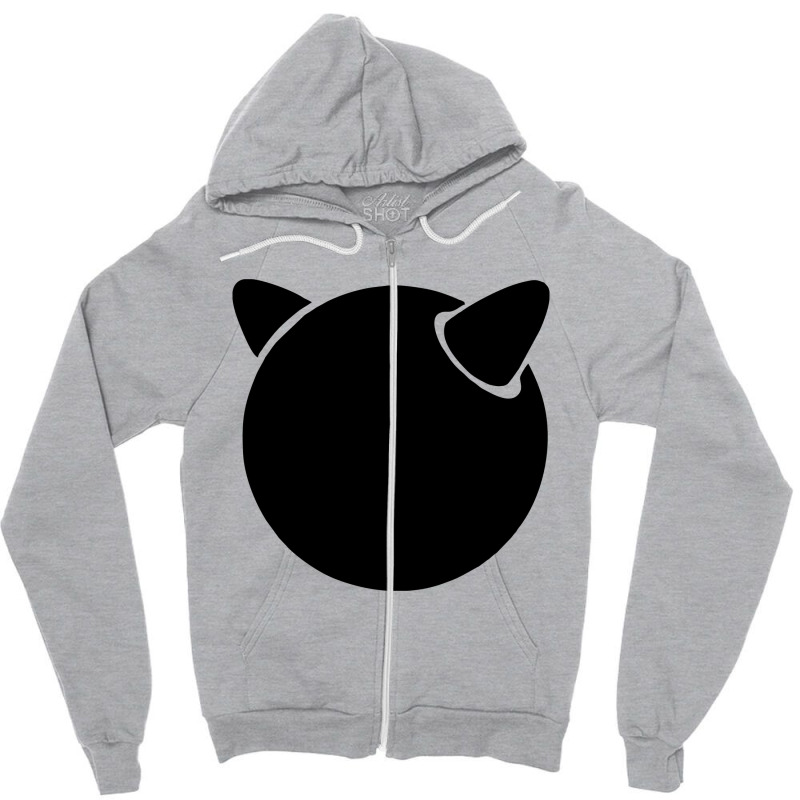 Freebsd Zipper Hoodie by gesumarsa | Artistshot