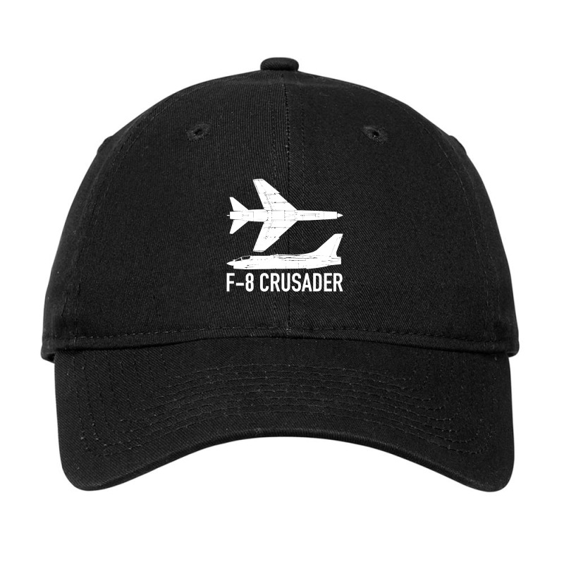 F8 Crusader Jet Fighter Plane Adjustable Cap | Artistshot