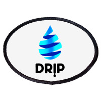 Drip Faucet Oval Patch | Artistshot