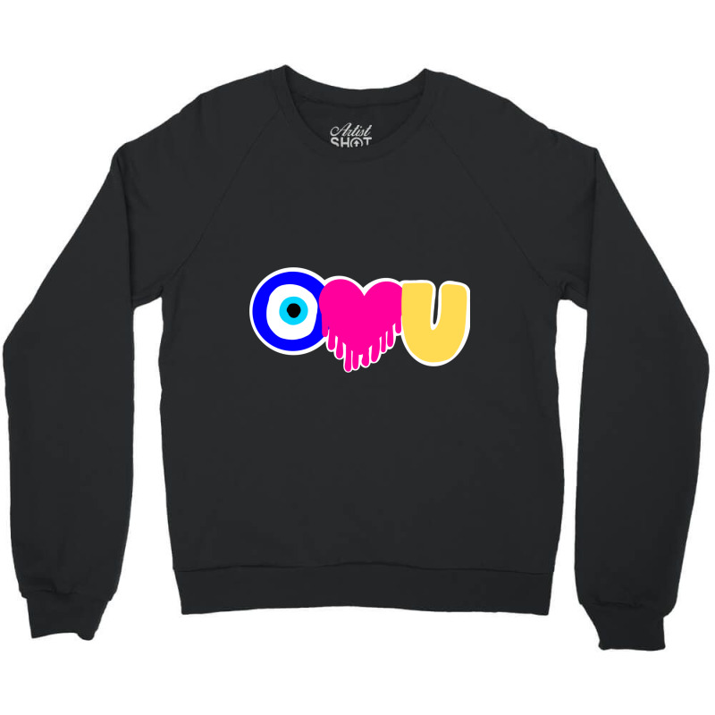 Eye Heart You Crewneck Sweatshirt | Artistshot