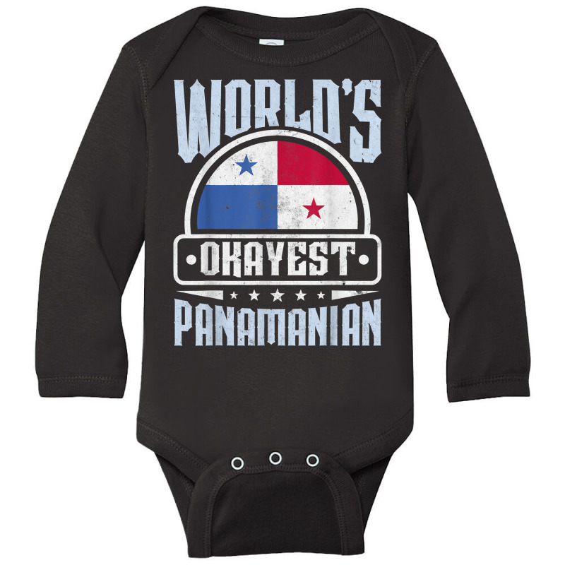 Panama Flag Proud Panamanians Men & Women T Shirt Long Sleeve Baby Bodysuit by woestebjparmal | Artistshot