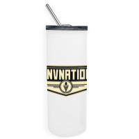 Vnv Nation Skinny Tumbler | Artistshot