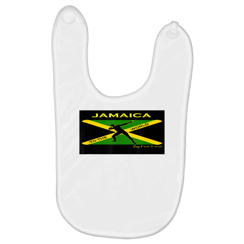 Jamaican Tshirt Baby Bibs | Artistshot