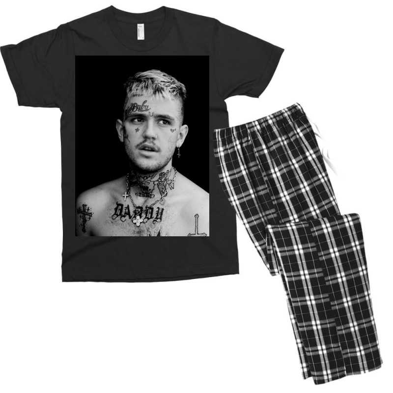 Lilpeep Tattooed Men's T-shirt Pajama Set | Artistshot