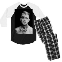 Lilpeep Tattooed Men's 3/4 Sleeve Pajama Set | Artistshot