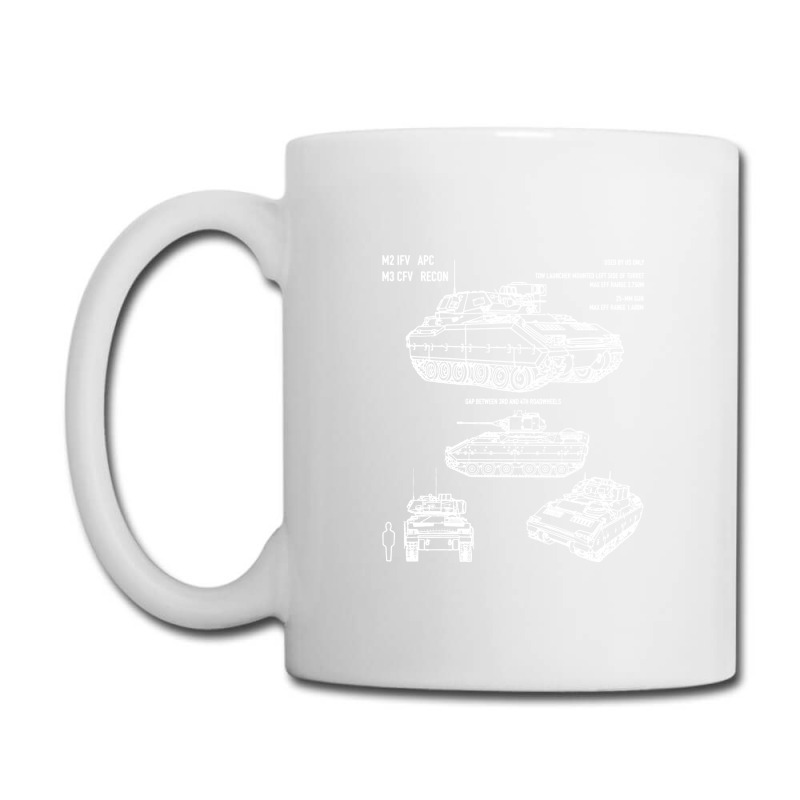 M2 Bradley Ifv M3 Cfv Us Army Recon Blueprint Coffee Mug by naeshastores | Artistshot