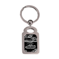 M2 Bradley Ifv M3 Cfv Us Army Recon Blueprint Silver Rectangle Keychain | Artistshot