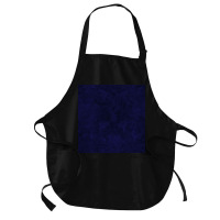 Dark Blue Velvet Medium-length Apron | Artistshot