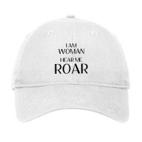 I Am Woman Hear Me Roar Adjustable Cap | Artistshot