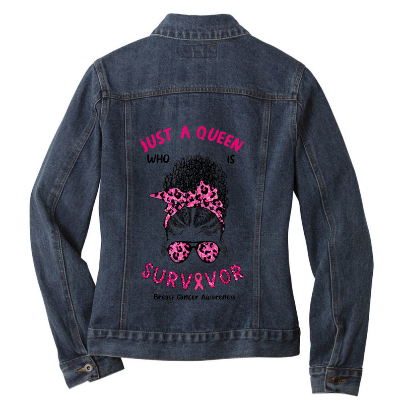 Graphic Music Pumpkin Breast Gifts Women Ladies Denim Jacket by MadisonDesign | Artistshot