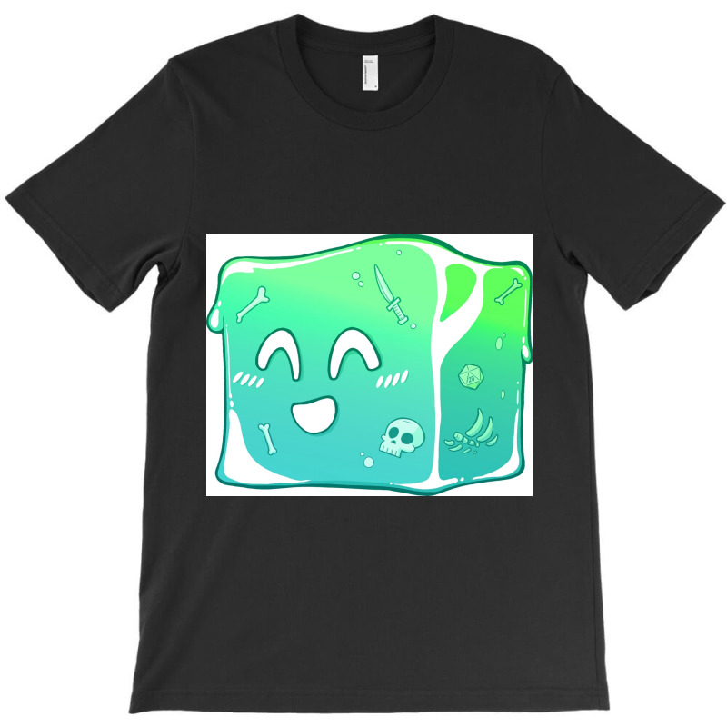 Giggly Gelatinous Cube  - Cute D&d Adventures T-shirt | Artistshot