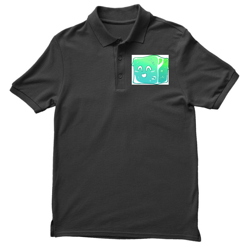 Giggly Gelatinous Cube  - Cute D&d Adventures Men's Polo Shirt | Artistshot