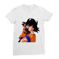 Goku And Goten Ladies Fitted T-shirt | Artistshot